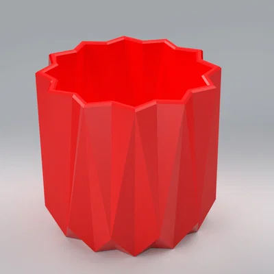 Chậu Cây Đa Giác Trang Trí Để Bàn (Decorative Plant Pot)
