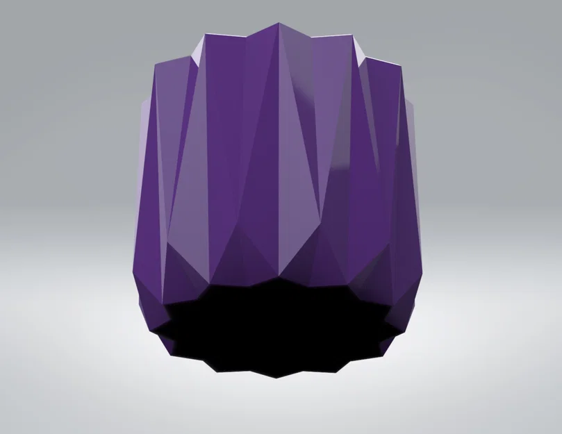 Chậu Cây Đa Giác Trang Trí Để Bàn (Decorative Plant Pot) - Image 4