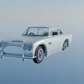 Mô hình xe Aston Martin DB5 1964 (James Bond) - File in 3D chất lượng - Thumbnail 4