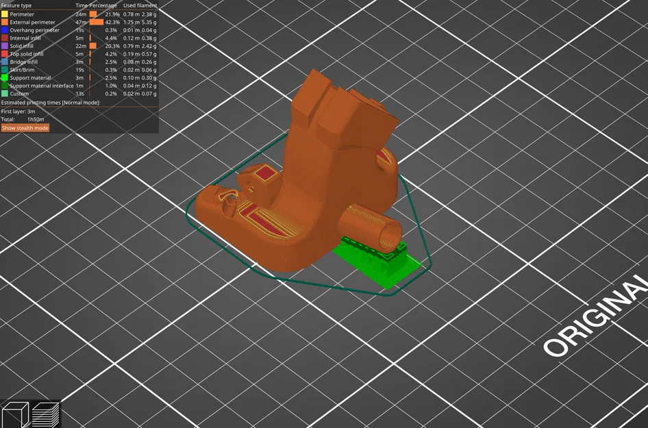 Delta-P fan duct V2R2.2-duct X2-Endoscope - Image 3