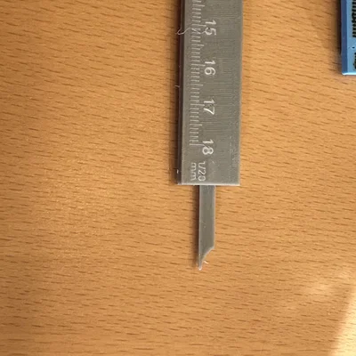 Vernier Caliper (Messschieber/Schublehre) – Hướng dẫn in 3D & lắp ráp