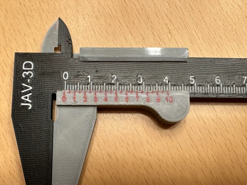 Vernier Caliper (Messschieber/Schublehre) – Hướng dẫn in 3D & lắp ráp - Image 4