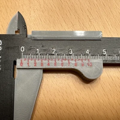Vernier Caliper (Messschieber/Schublehre) – Hướng dẫn in 3D & lắp ráp