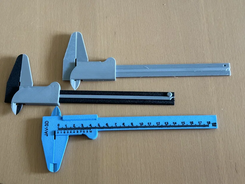 Vernier Caliper (Messschieber/Schublehre) – Hướng dẫn in 3D & lắp ráp - Image 5