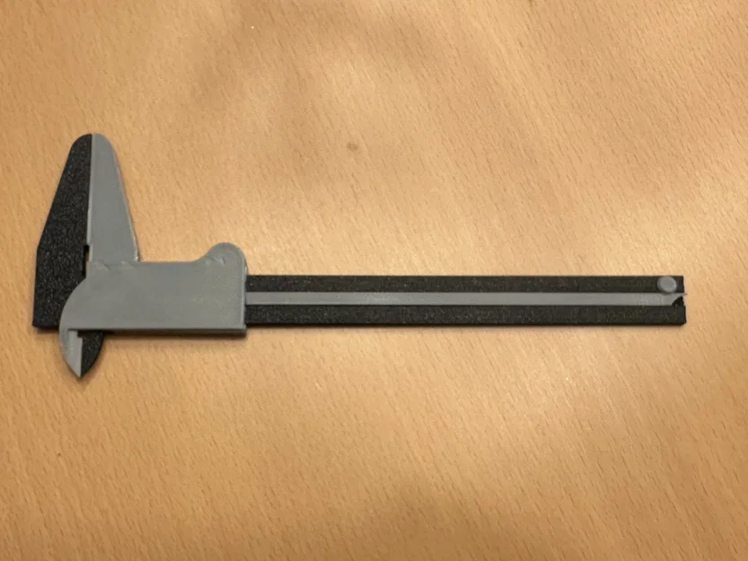 Vernier Caliper (Messschieber/Schublehre) – Hướng dẫn in 3D & lắp ráp - Image 8