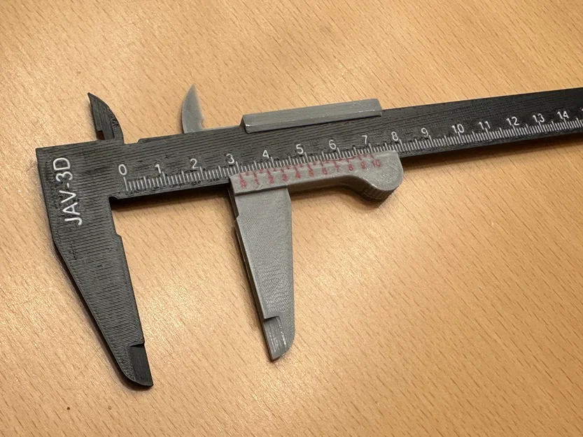 Vernier Caliper (Messschieber/Schublehre) – Hướng dẫn in 3D & lắp ráp - Image 13