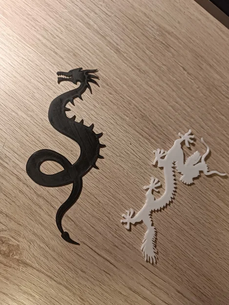 Mẫu kẹp sách hình rồng (Dragon Bookmarks) độc đáo cho người yêu sách - Image 1