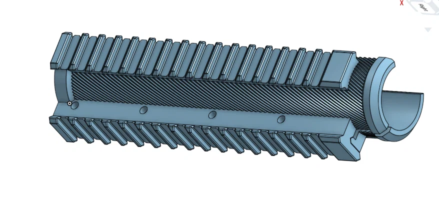 Ngàm gắn chân chống và ốp tay 3D cho Umarex Notos, PP750 - Image 1