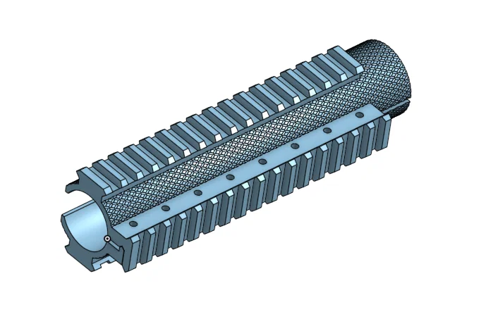 Ngàm gắn chân chống và ốp tay 3D cho Umarex Notos, PP750 - Image 2