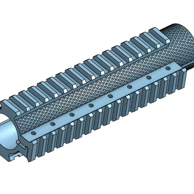 Ngàm gắn chân chống và ốp tay 3D cho Umarex Notos, PP750