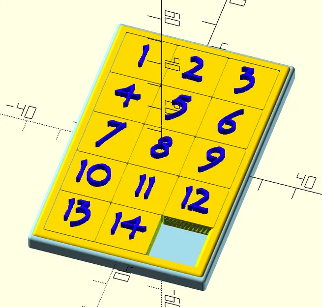 Puzzle 15 Tuỳ Biến (Customizable 15 Puzzle) - Image 2