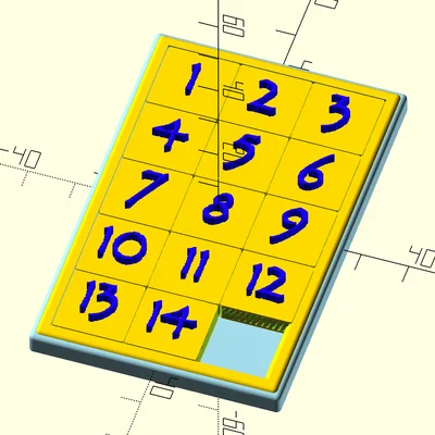 Puzzle 15 Tuỳ Biến (Customizable 15 Puzzle)