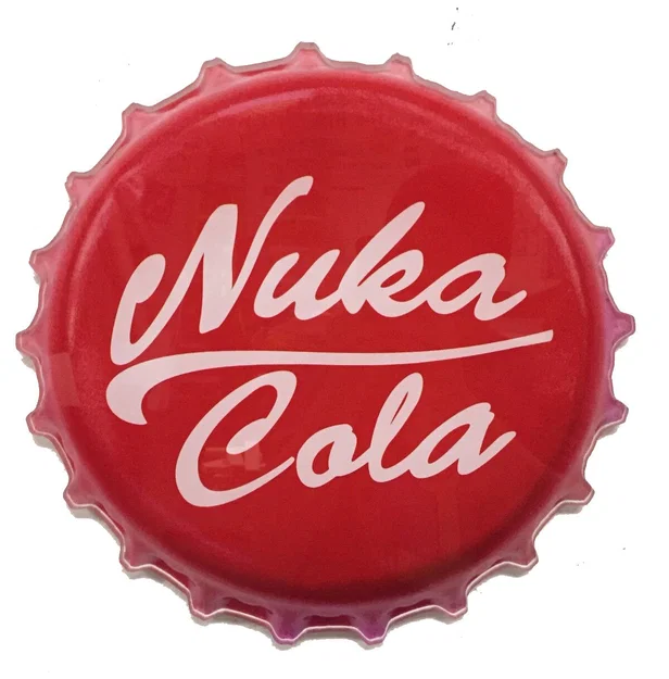 Mô hình nắp chai Nuka Cola - Phụ kiện Fallout trang trí cực chất - Image 1