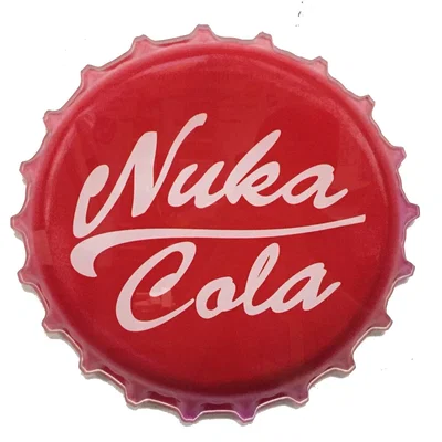 Mô hình nắp chai Nuka Cola - Phụ kiện Fallout trang trí cực chất