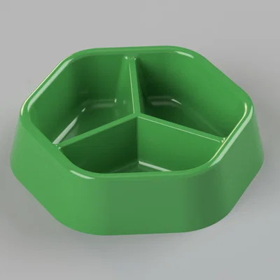 Khay Token Lục Giác Xếp Chồng 3 Ngăn Cho Boardgame (Nhiều Kích Thước)