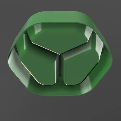 Khay Token Lục Giác Xếp Chồng 3 Ngăn Cho Boardgame (Nhiều Kích Thước)