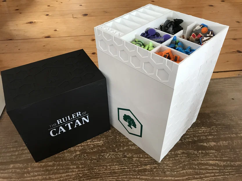 Hệ thống hộp lưu trữ 3D cho bộ cờ Catan 2.0 (5-6 người chơi) - Image 2