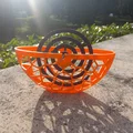 Khay đựng nhang muỗi thiết kế Voronoi thông thoáng - In 3D - Thumbnail 1