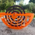 Khay đựng nhang muỗi thiết kế Voronoi thông thoáng - In 3D - Thumbnail 3