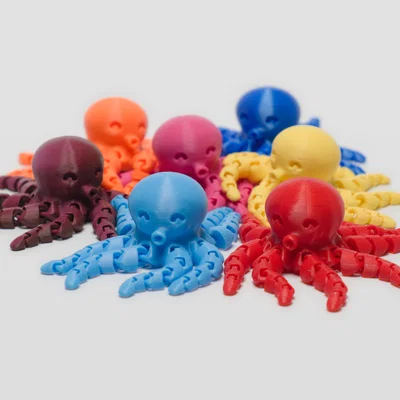 Bạch Tuộc Phun Nước Dễ Thương (Cute Squirty Octopus)