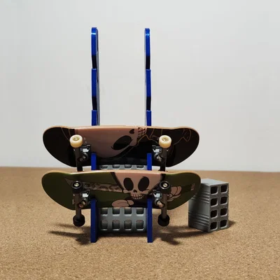 Kệ trưng bày Finger Skate Tech Deck độc đáo - Tự in 3D