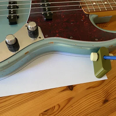 Dụng cụ hỗ trợ sao chép đường cong cho Guitar và Bass