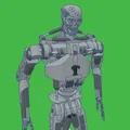 Mô hình robot T-800-A phiên bản đơn giản hóa cho in 3D - Thumbnail 1