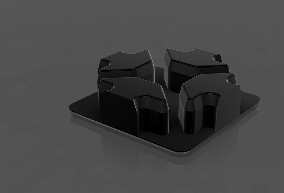 Nắp bịt đầu cho nhôm định hình EX-1010 (End Cap) - Image 2