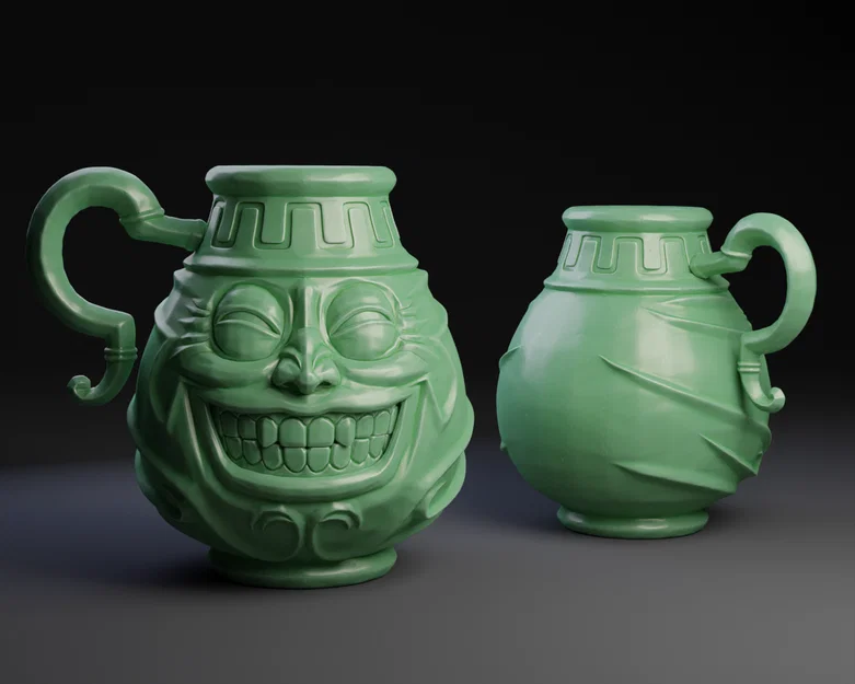 Mô hình 3D Cup of Greed - Chiếc Cốc Tham Lam độc đáo cho người sưu tầm - Image 1