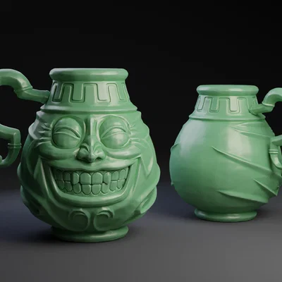 Mô hình 3D Cup of Greed - Chiếc Cốc Tham Lam độc đáo cho người sưu tầm