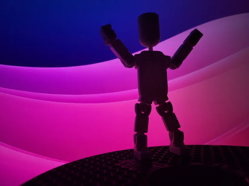 Mô hình Action Figure MK1: Nhân vật 3D linh hoạt, dễ in tại nhà - Image 1