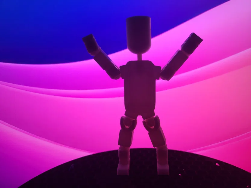 Mô hình Action Figure MK1: Nhân vật 3D linh hoạt, dễ in tại nhà - Image 2