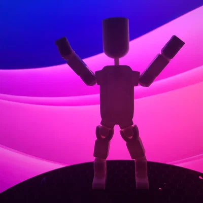 Mô hình Action Figure MK1: Nhân vật 3D linh hoạt, dễ in tại nhà