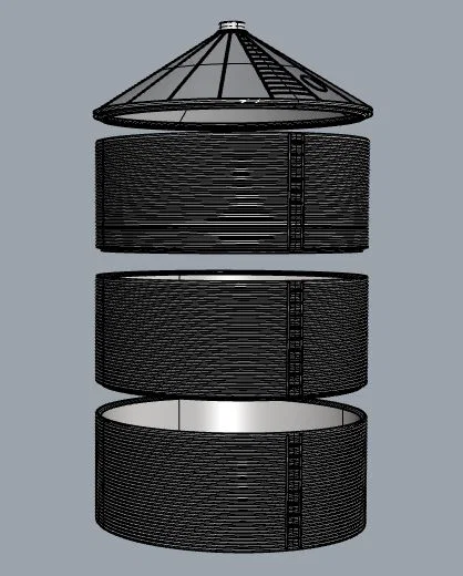 Silo chứa ngũ cốc (Silo de grano) - Image 3