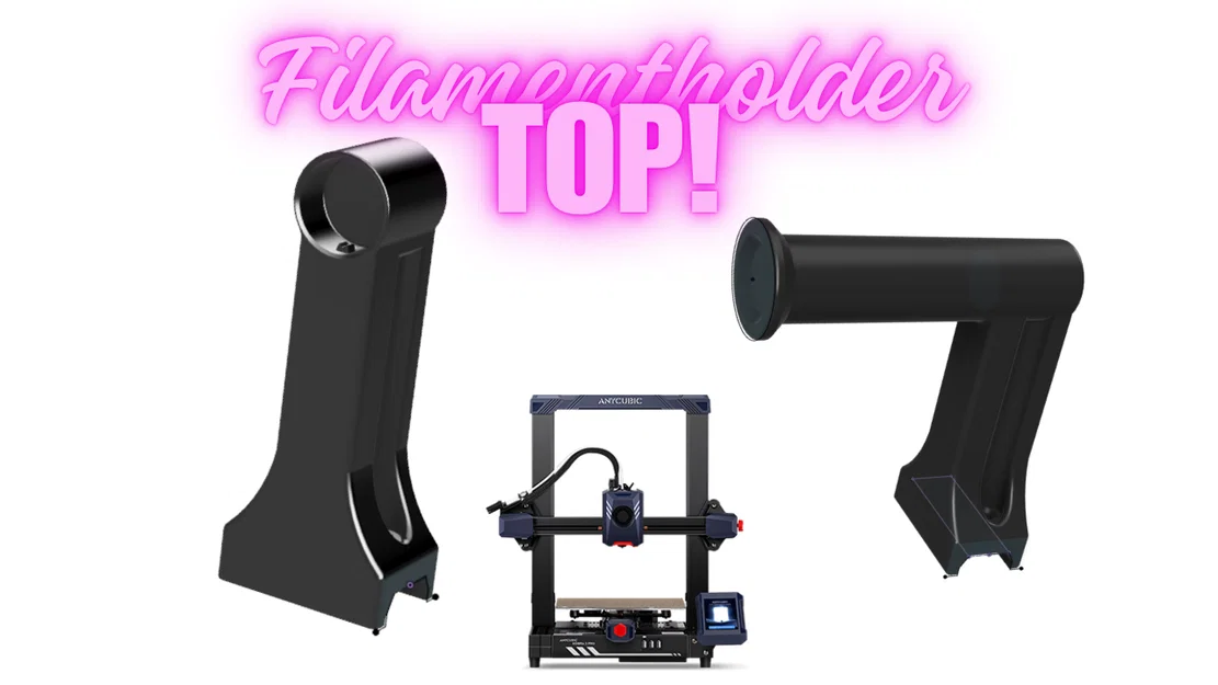 Anycubic Kobra 2 (Pro) - Filament Holder Top, có/không có “arm” - Image 4