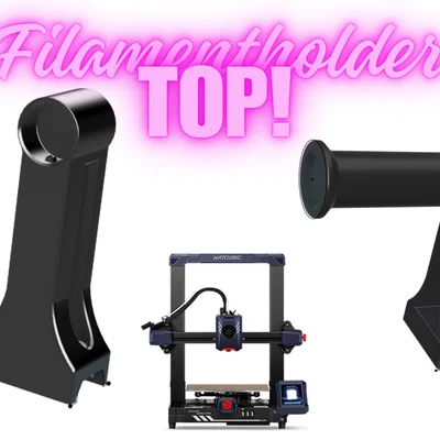 Anycubic Kobra 2 (Pro) - Filament Holder Top, có/không có “arm”