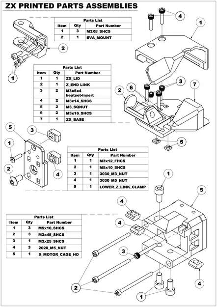 V-Minion Drag-Chain Assembly V2 (Z+X) – Bộ drag-chain trục Z & X - Image 2