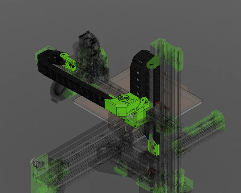 V-Minion Drag-Chain Assembly V2 (Z+X) – Bộ drag-chain trục Z & X - Image 3