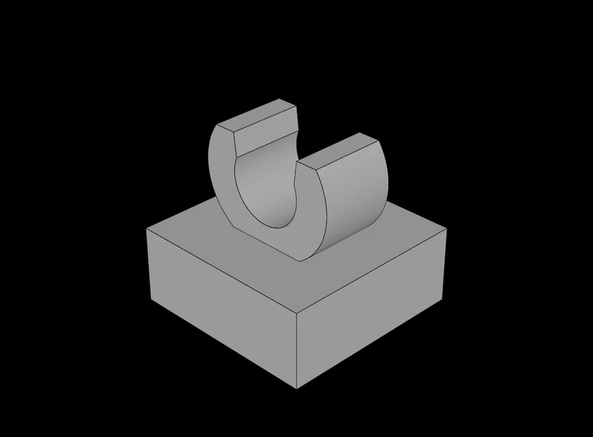 Gạch Lego 1x1 có ngàm kẹp Thick C-Clip - File in 3D chất lượng - Image 1