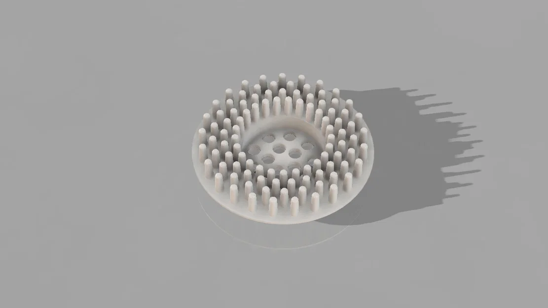 Bộ chặn tóc cống thoát nước nông cho vòi sen V2 - Image 1