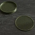 Bộ đế lót ly họa tiết tổ ong 3D kèm khay đựng (Honeycomb Coasters) - Thumbnail 2