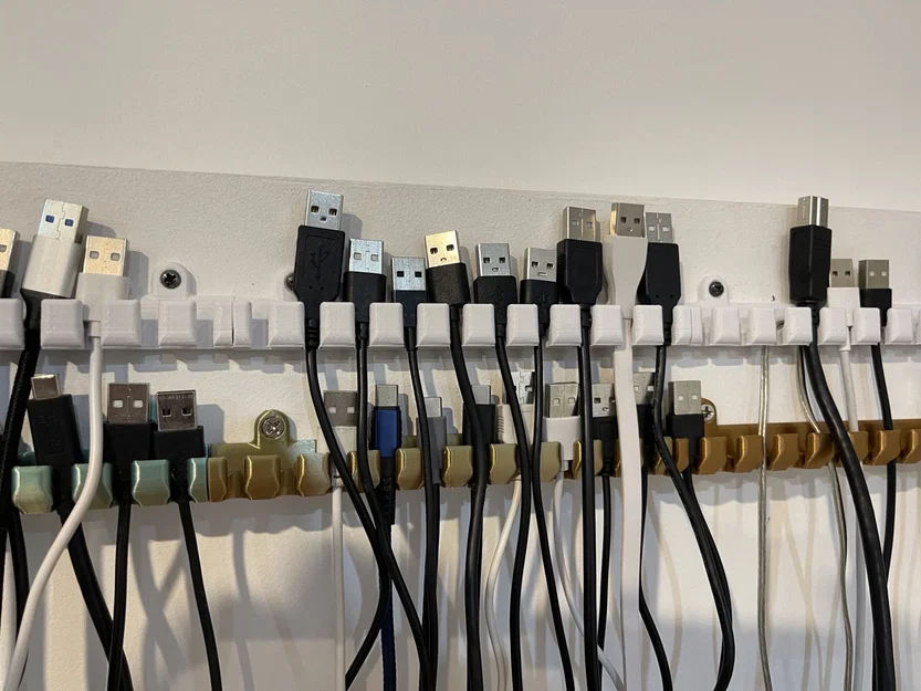 Kệ treo dây USB (USB Cable Rack) - Image 1