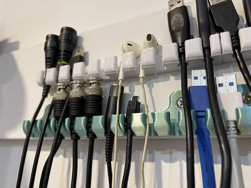 Kệ treo dây USB (USB Cable Rack) - Image 2