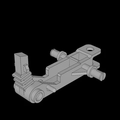 Khung gầm xe mô tô 3 bánh tương thích LEGO in 3D