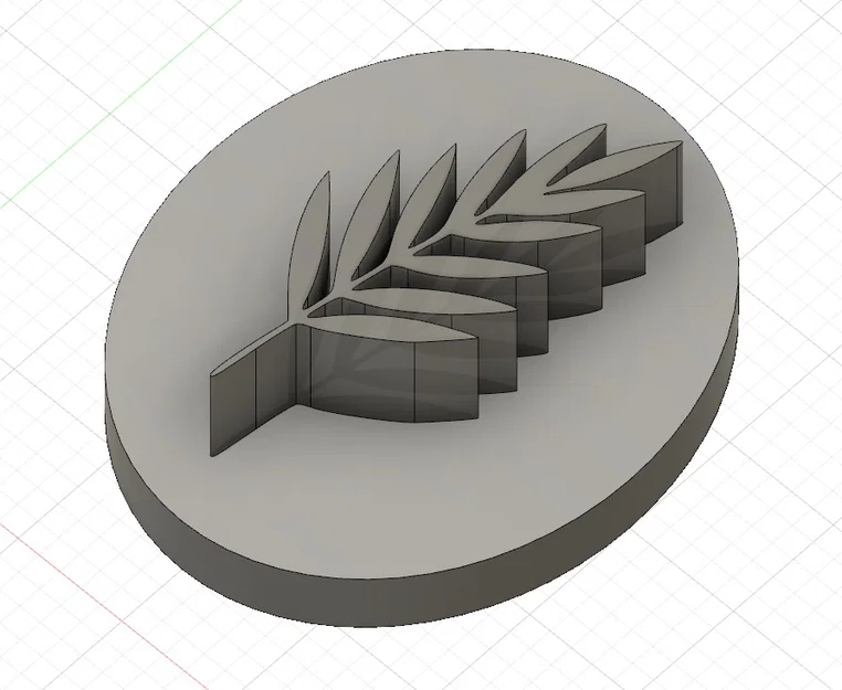 Con dấu/marker hình lá cho đất sét polymer, cookie hoặc thủ công - Image 1