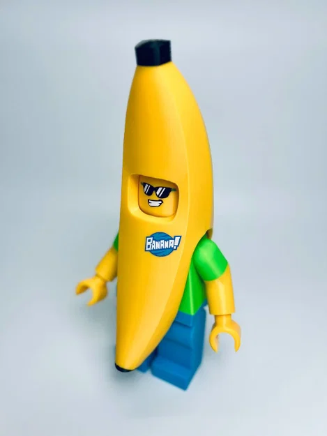 Trang phục đầu Banana Guy cho LEGO tỉ lệ 6:1 - Image 2