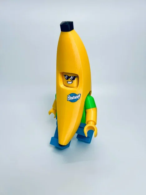 Trang phục đầu Banana Guy cho LEGO tỉ lệ 6:1 - Image 3
