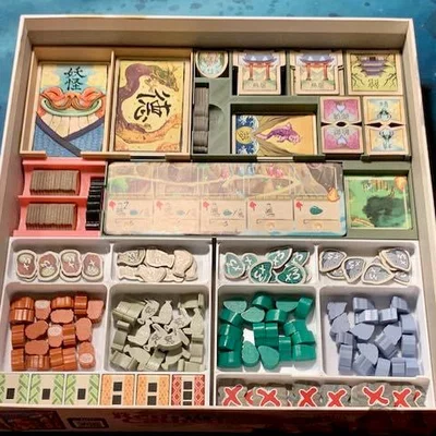 Organizer/Inlay Bitoku Organizer cho boardgame Bitoku