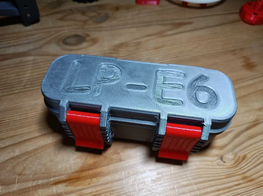 Hộp đựng 6 pin Canon LP-E6 - Image 2