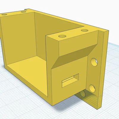 Giá đỡ động cơ Servo (Servo Mount) in 3D tiện lợi và chắc chắn